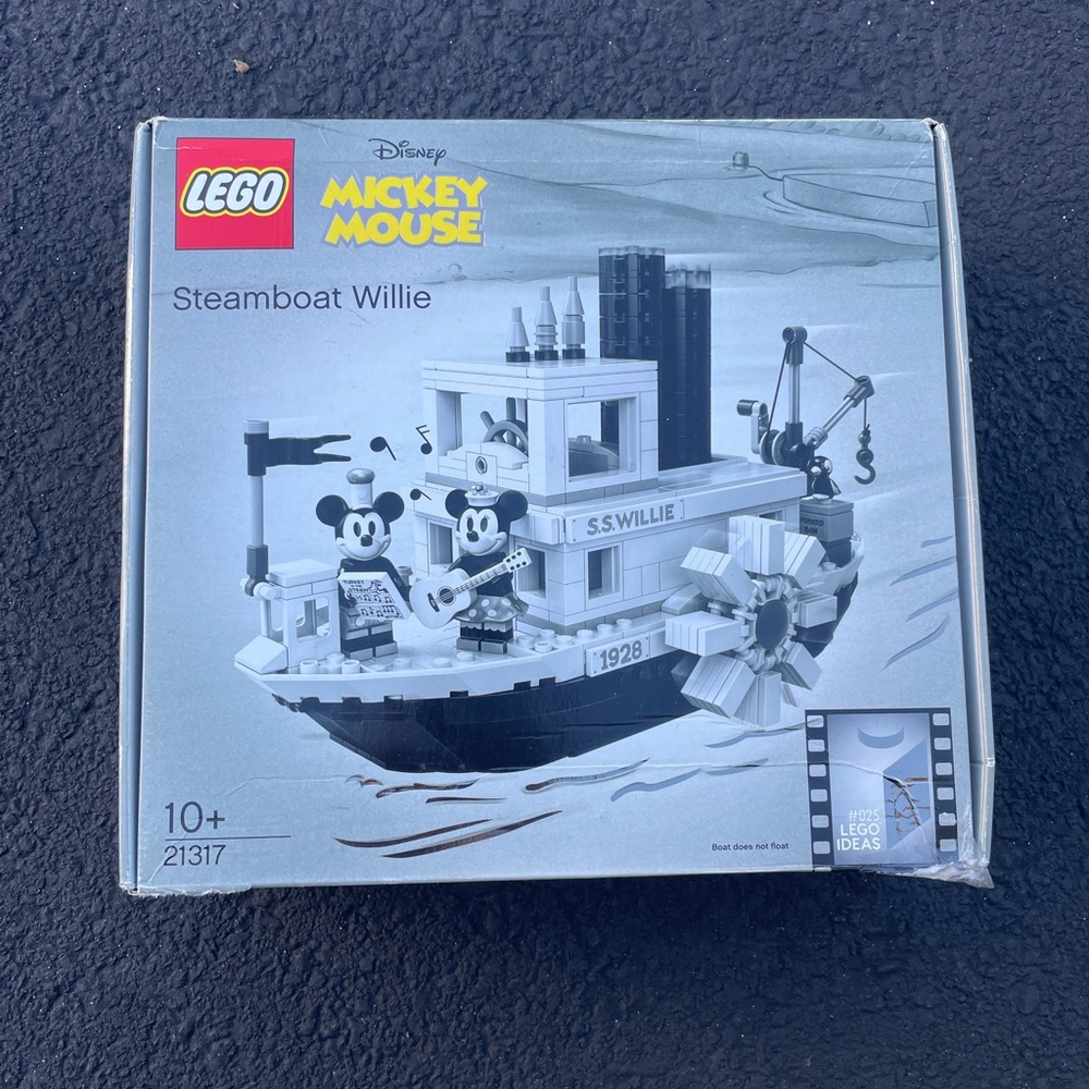 Steamboat Mickey Mouse Lego unopened